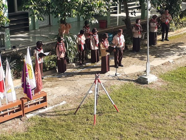 Penerimaan Tamu Penggalang dan Ambalan Pragola Pati/ Dewi Nawang WUlab